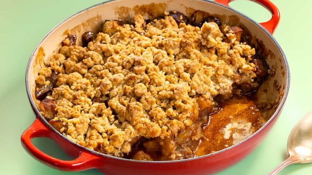 Apple crumble μηλόπιτα