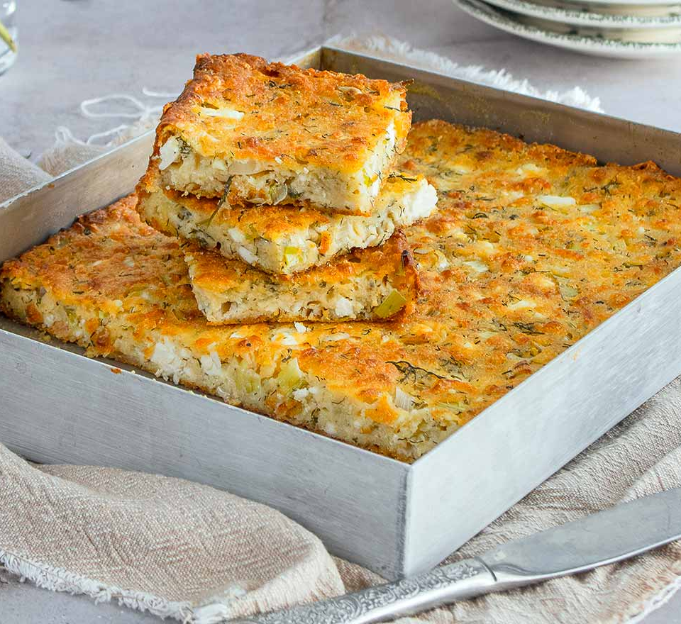 κρεμμυδοπιτα τησ τεμπελασ - ευκολη κρεμμυδοπιτα