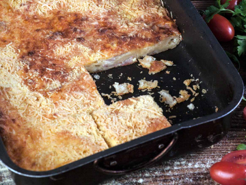 Kασερόπιτα σουφλέ