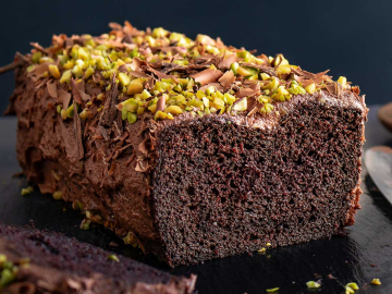 Κέικ σοκολάτας με γιαούρτι και ελαιόλαδο