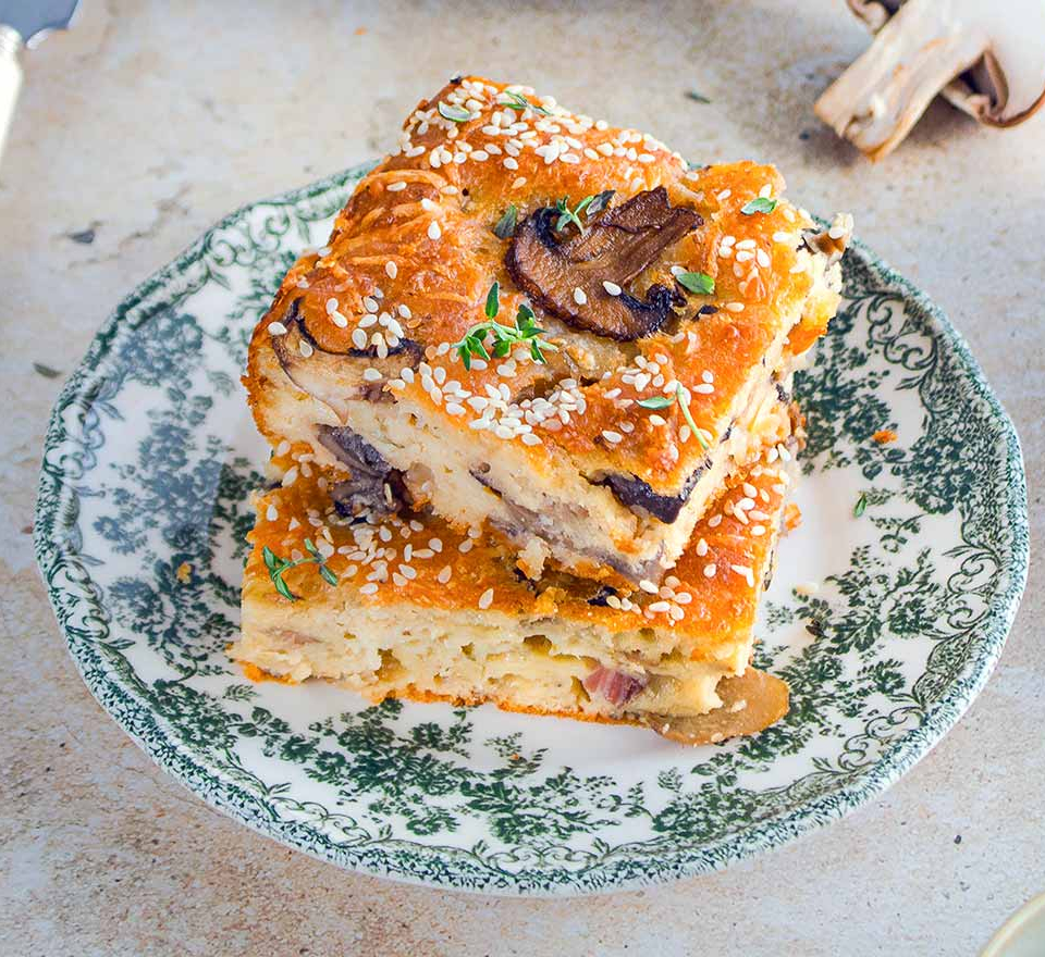 μανιταροπιτα χωρισ φυλλο