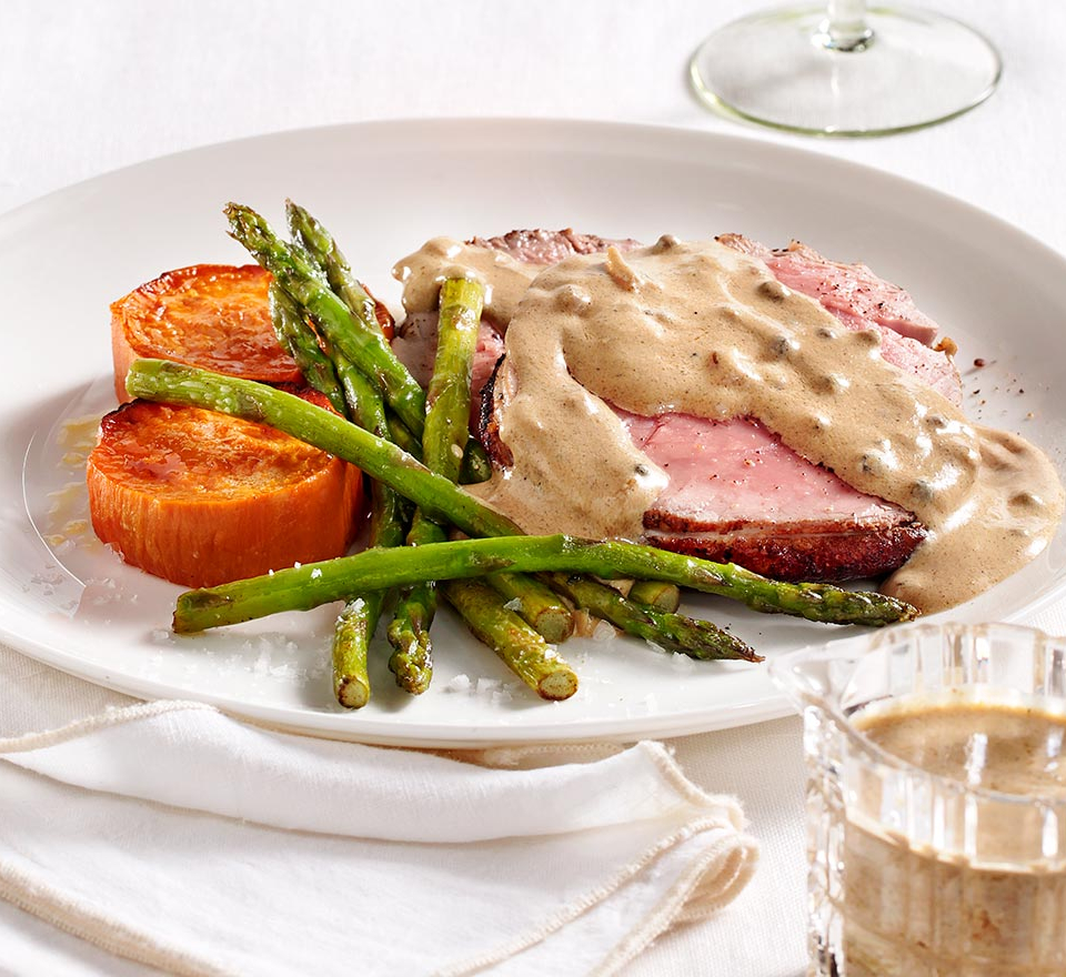 φιλετο μοσχαρι με ασπρη σαλτσα