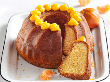 Αφράτο κέικ μανταρίνι με λάδι