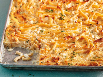 Μακαρόνια με τυριά στο φούρνο