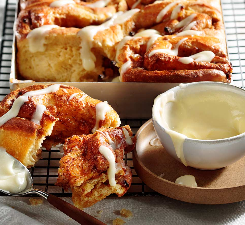 cinnamon rolls με σοκολατα