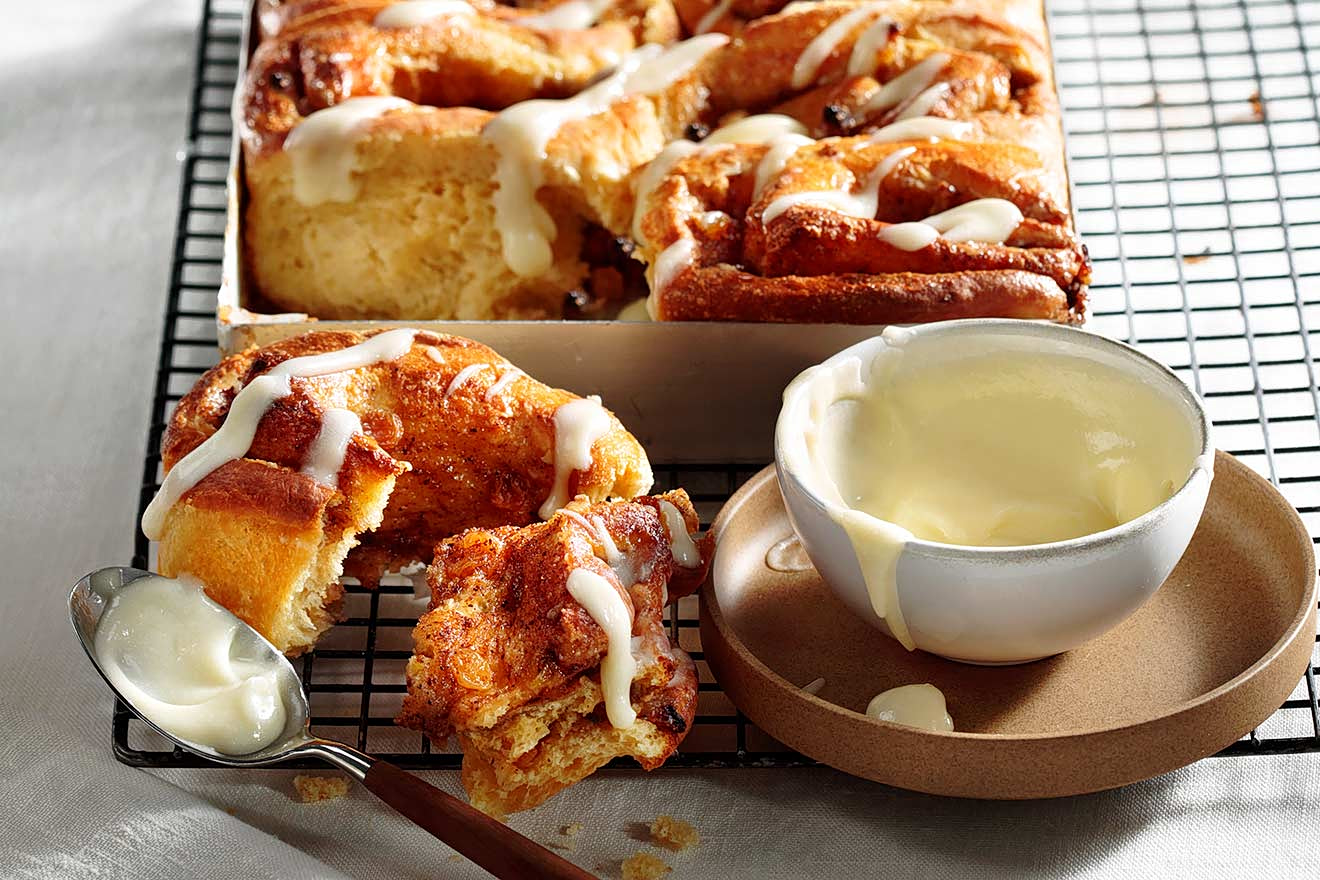 Cinnamon rolls με σοκολάτα