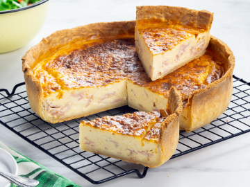 Κις Λορέν με ζύμη κουρού