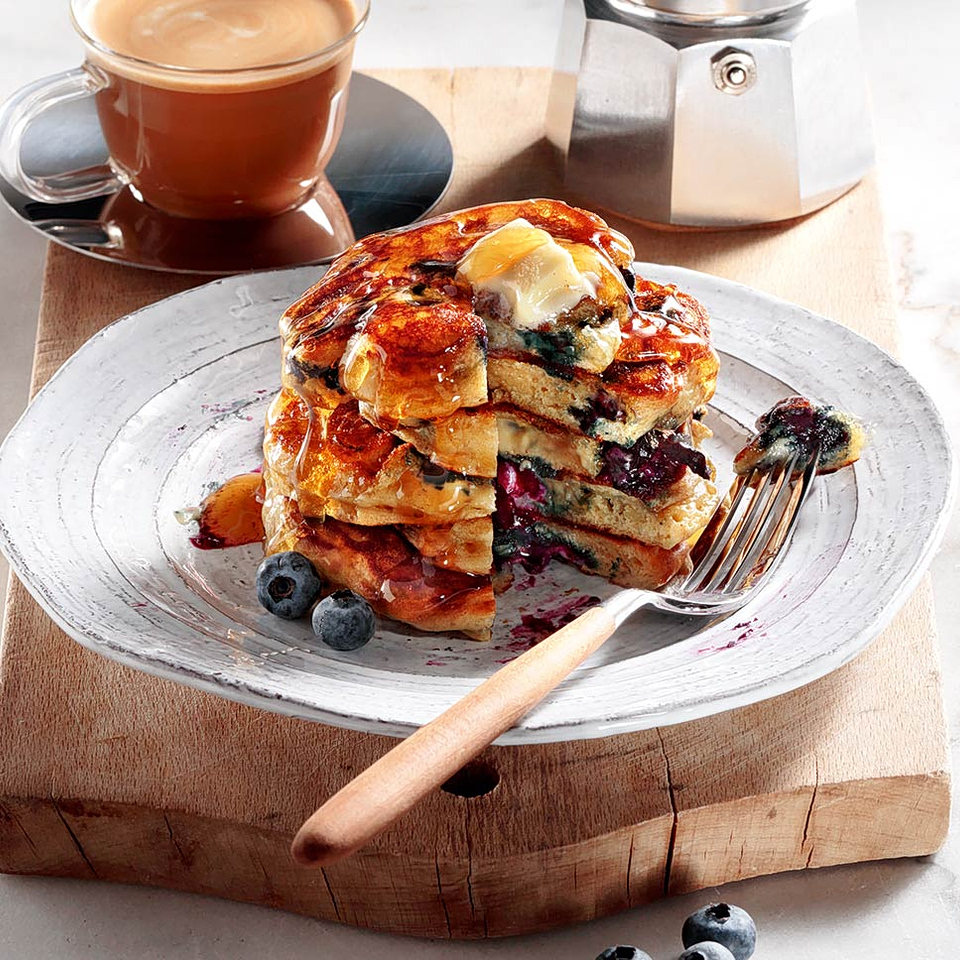 pancakes με γιαουρτι