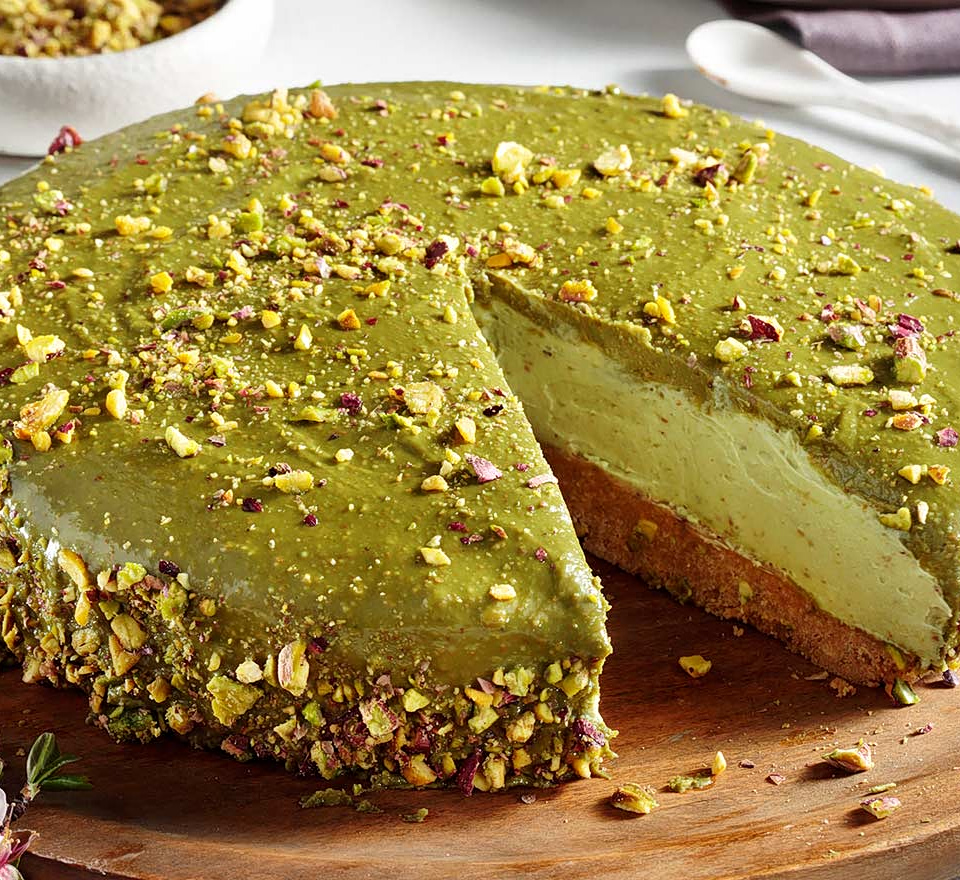 cheesecake φυστίκι
