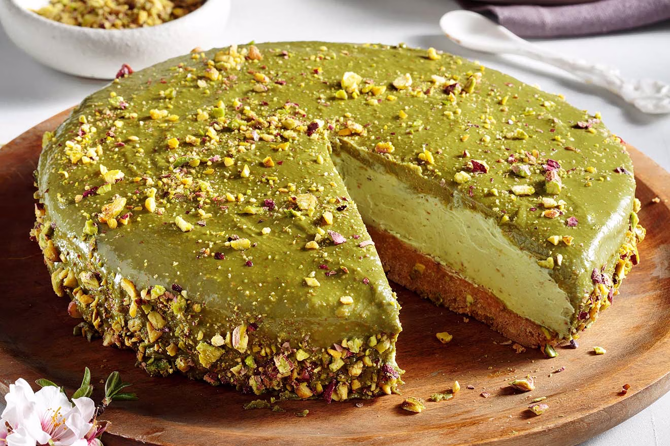 cheesecake φυστίκι