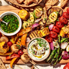 Ψητά λαχανικά στο BBQ