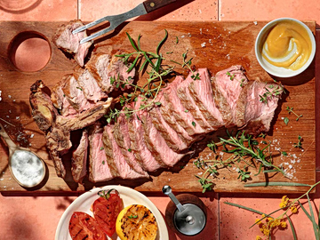 Ζουμερό T-Bone στη σχάρα