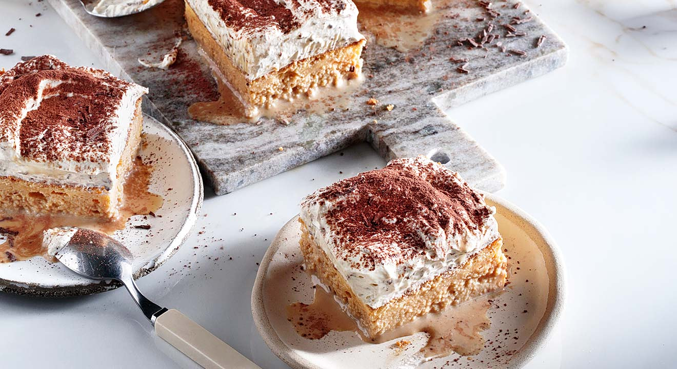 tres leches τιραμισού