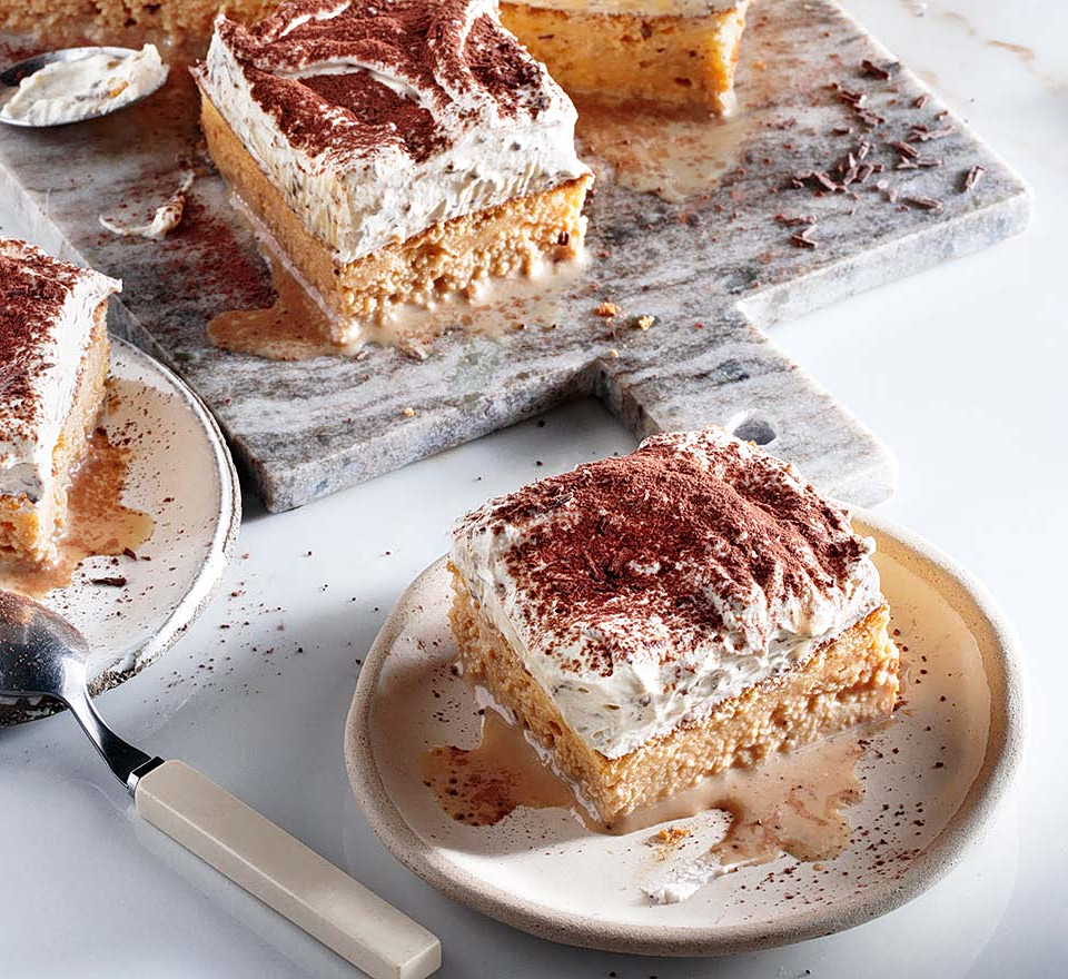 tres leches τιραμισού