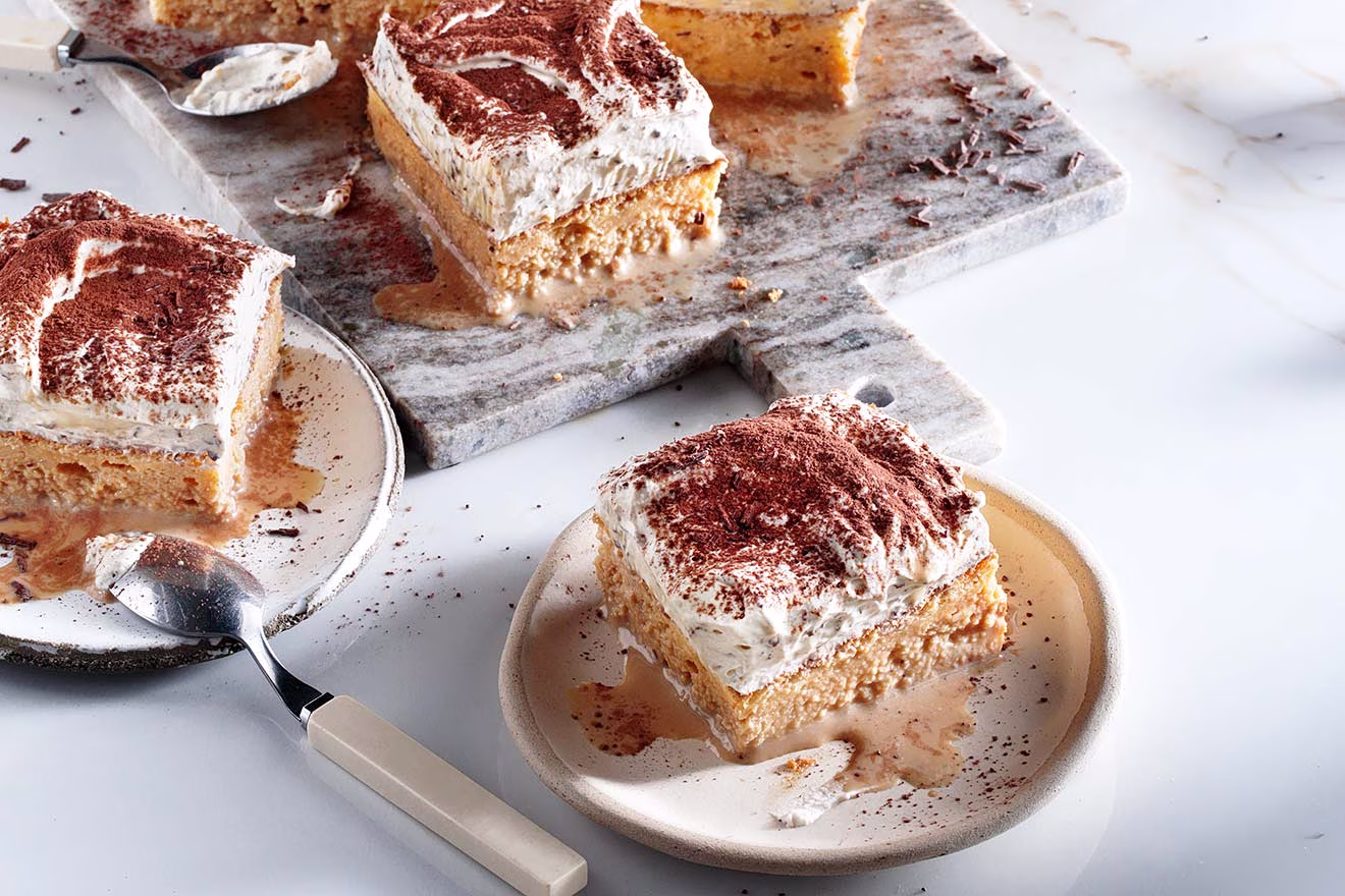tres leches τιραμισού